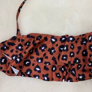 United Colors Of Benetton Animal/Flower Print Bikini Top